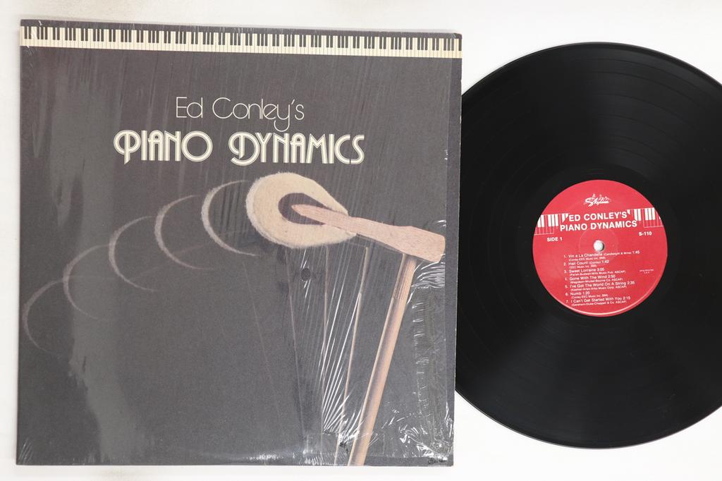 LP Record ED CONLEY  Piano Dynamics S110 SKYLINE 1978 US Jazz Used