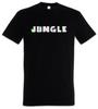 Dschungel Glitch T-Shirt Herren Damen T-Shirts Oberteil Audio Synthesizer LFO Schallwelle Elektro DJ MC Elektronisch