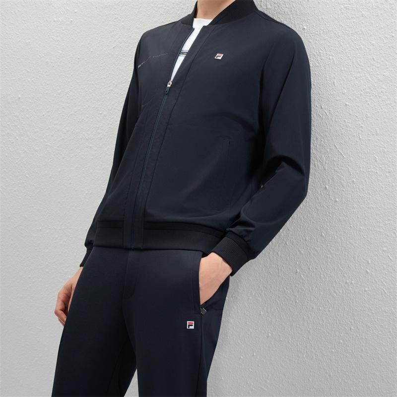 New FILA Jackets Men's Legend Blue F11M431701FNV