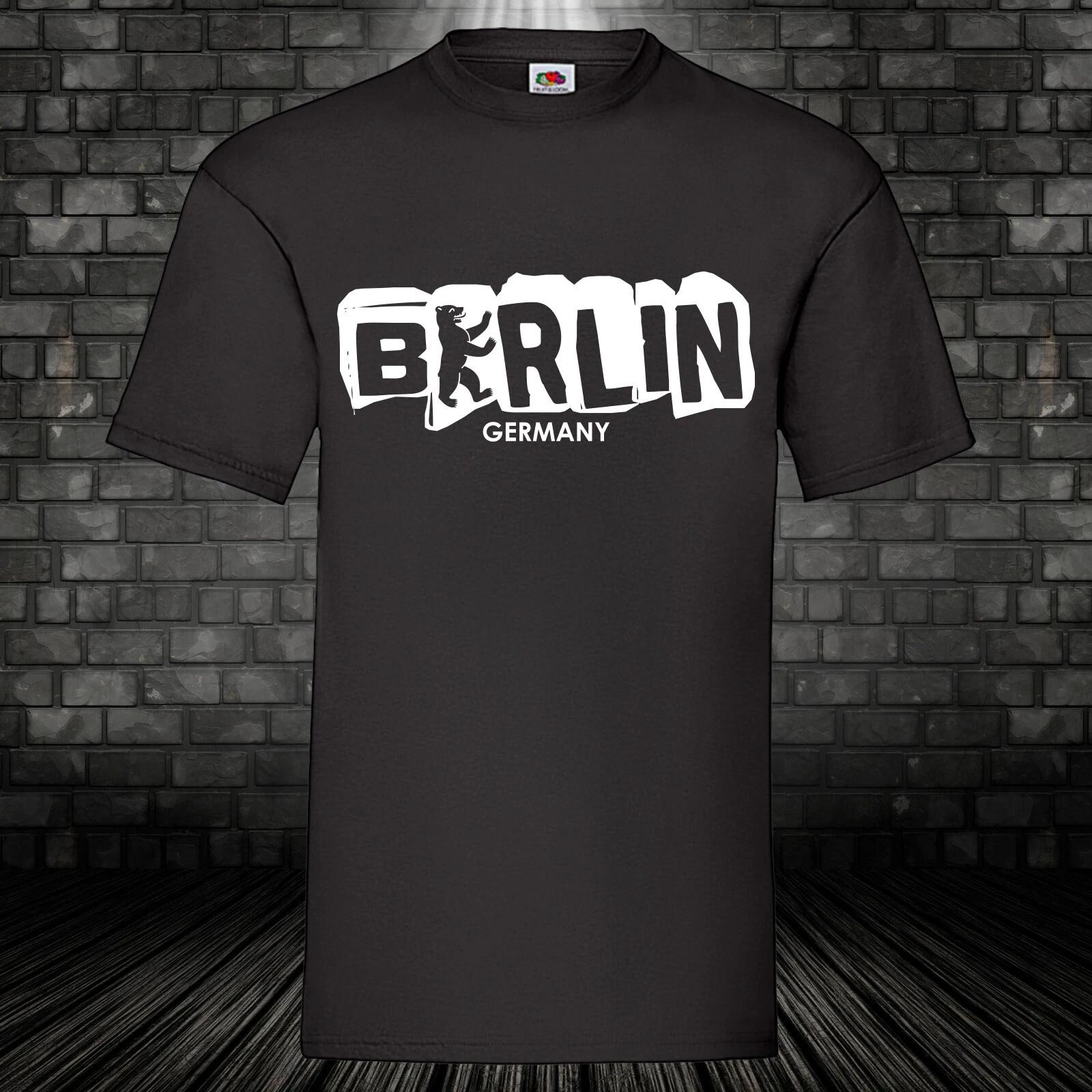 Berlin Germany T-Shirt Berlin Bear Shirt Cult Capital Gift S-5XL L