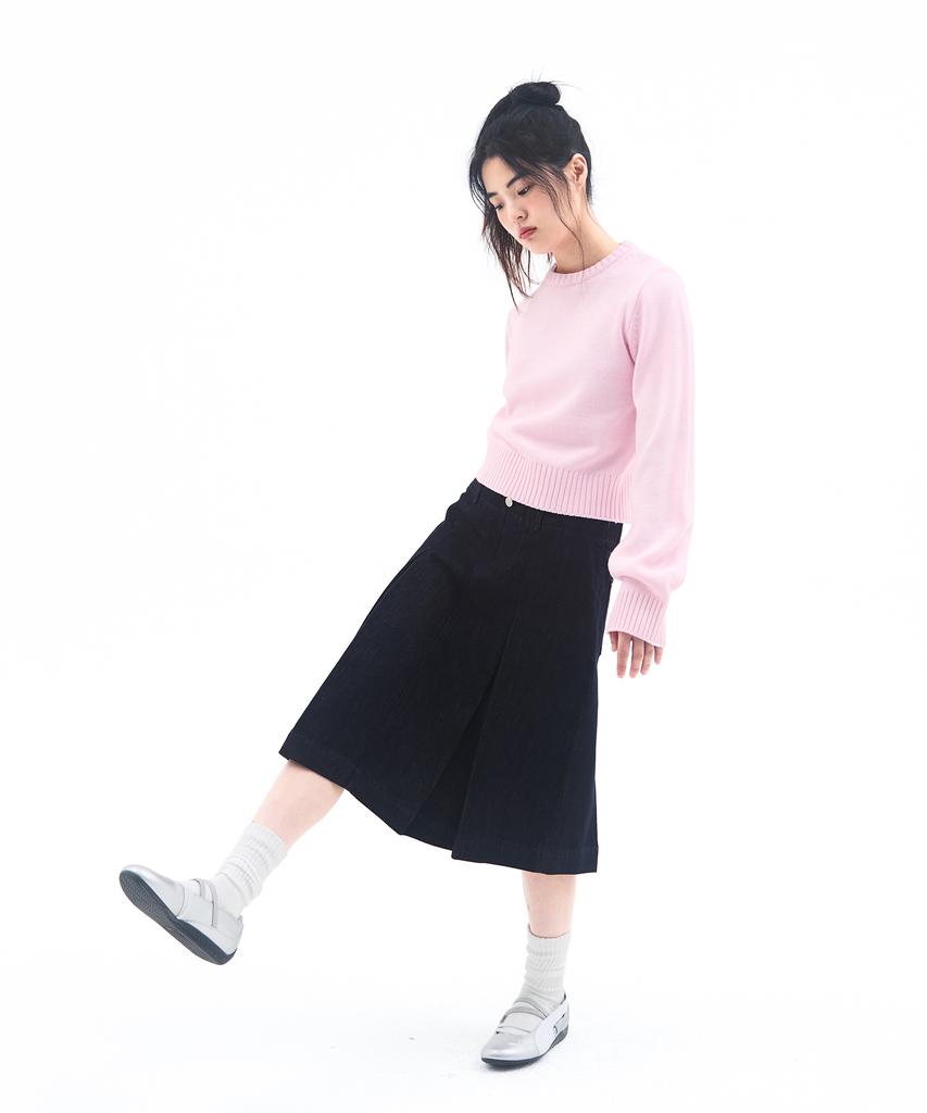 AMES-WORLDWIDE Basic Small Logo Knit Pink