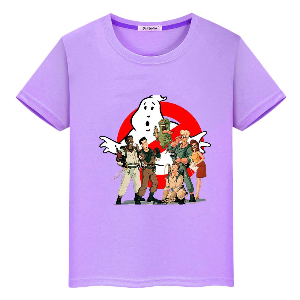 Ghostbusterst Anime krátké tričko pro děti chlapec 10let Kawaii potisk 100% bavlna pride tričko y2k oblečení pro batolata a dívky dětské oblečení
