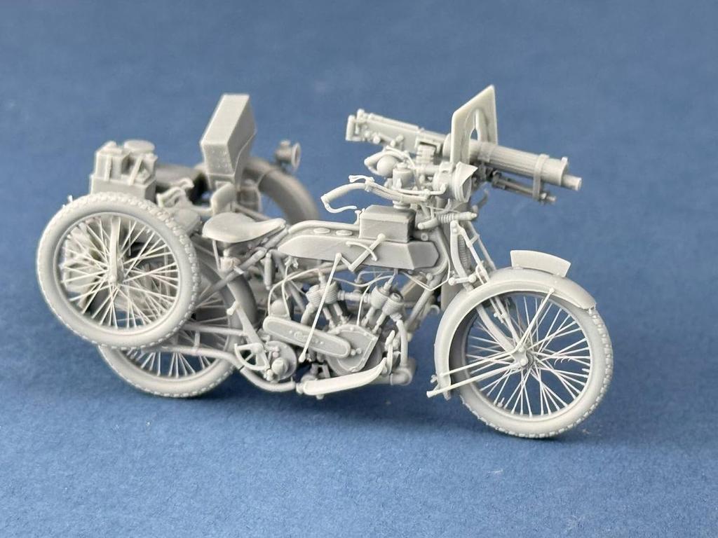 Copperstate Models Motorcycle 3D Printer Kit COPB32003 1/32 Vickers-Clynow MK.IV (Military Vehicle)