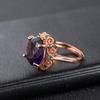Sace Gems Classic Copper Alloy Zircon Ring Ladies Jewelry Wedding Promise Party Gift