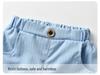 European & American Kids' Summer Two-Piece Vest Set – Boys' Short-Sleeved Outfit