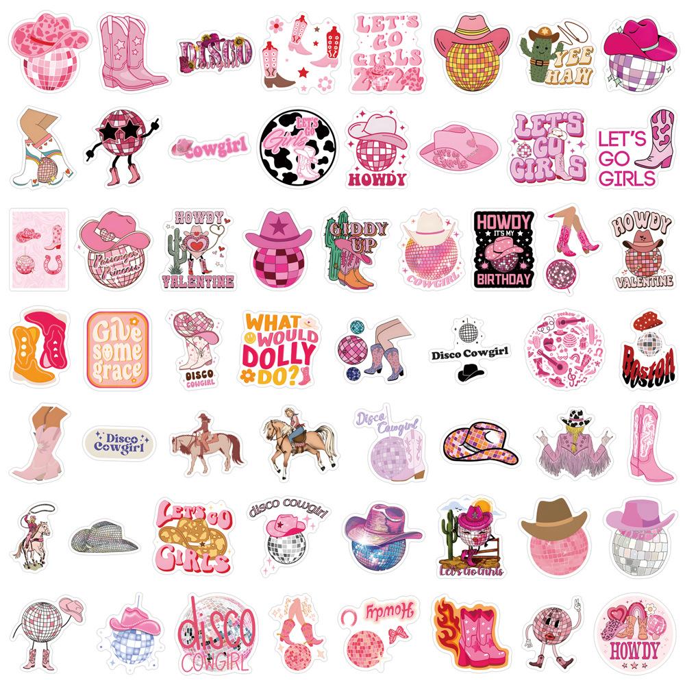 110 New Disco Cowgirl Graffiti Stickers Decorate Suitcase Laptop Mobile Phone Stickers