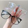 Anti Blue Light Women Men Computer Myopia Glasses Vintage Minus Eyeglasses Finished Prescription Near-Sight 0 To -6.0 Eyewear