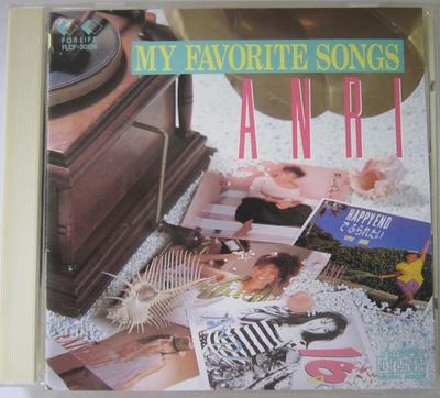 CD ANRI  My Favorite Songs FLCF30126 For Life Record 1991 Japan Japanese PopRock Used