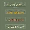 15cm Per Piece Transparent Acrylic Ruler Plant and Flower Ruler Student Measurement Tools Office Drawing Supplies