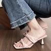 Fashion Fashion Wedges Pumps Slides Shoes 2025 Summer Outside Beach Women Slippers Retro Versatile Slip On Lady Sandals Zapatos De Mujer