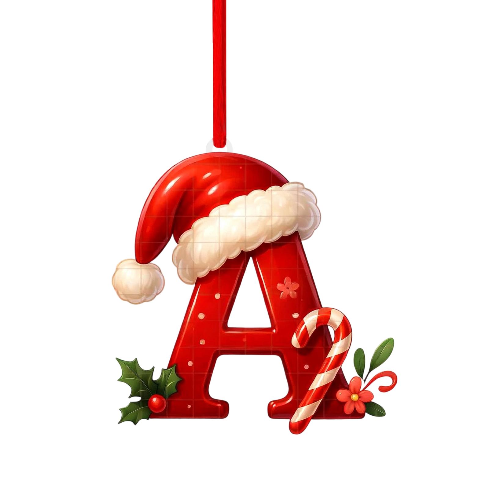 

26 букв,Рождество,Украшения,Акрил,1 One Size