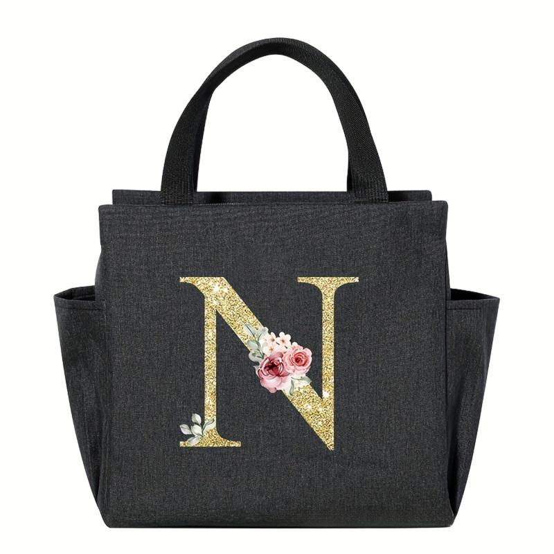 Insulated Bento Lunch Box Thermal Bag Large Capacity Food Storage Bags Container for Women Cooler Travel Picnic Handbags