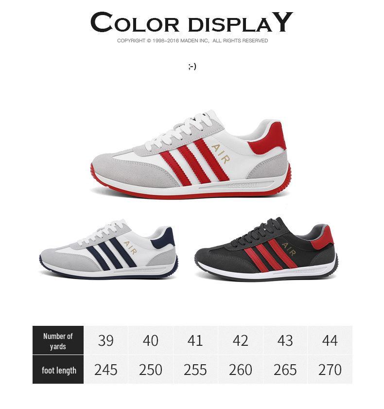 2025 Herre Casual Canvas Sneakers - Pustende Sommersko for Løping