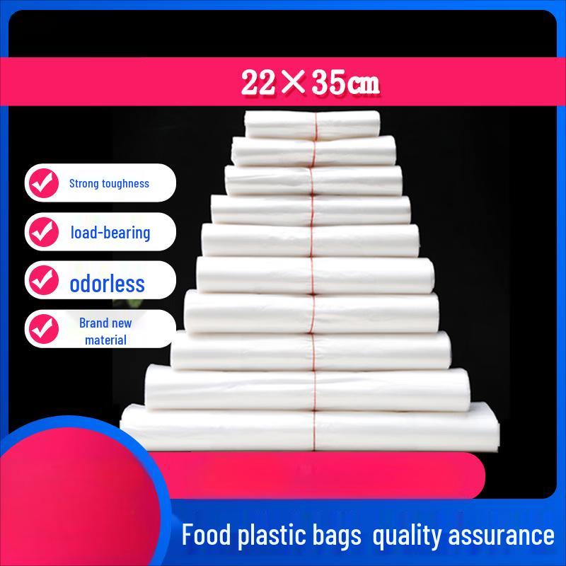 Food-Grade Disposable T-Shirt Plastic Carry Bags