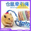 Pet Traction Rope with Bell for Hamsters, Rats, Rabbits, Guinea Pigs, and Squirrels