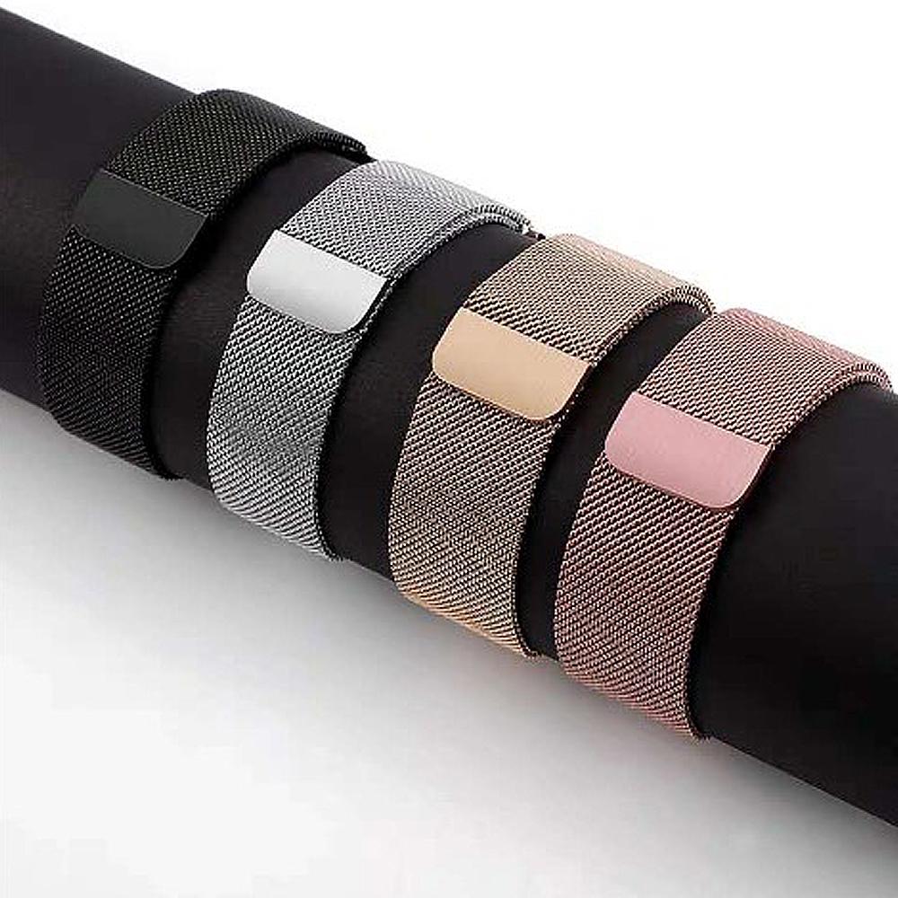 Milanese Loop Strap For Apple Watch Bands 44mm 46mm 40mm 45mm 41mm 42mm Correas Bracelet iWatch Series 10 11 Se 7 8 9 Ultra 2 3