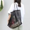 Modische Netz-Häkel-Handtasche Design Strand-Reise-Tasche Für Frauen Umhängetasche Große Kapazität Weiblich Sommer Einkaufs-Totes