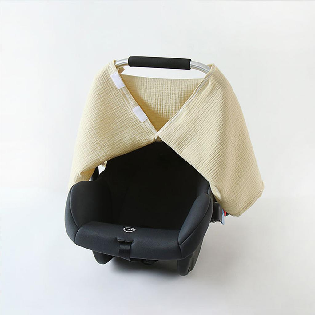 Baby Strollers Cover Soft & Breathable Cart Seat Sleeve Windproof Basket Sunshade Protector Case for Infants Carriage