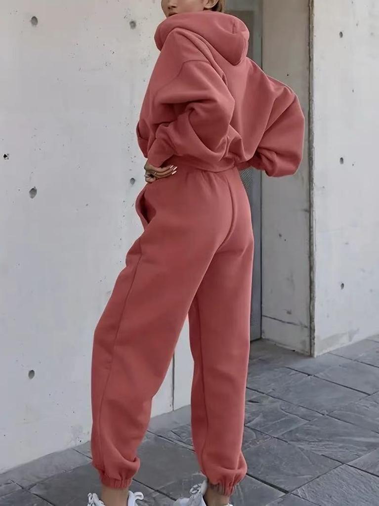New Fall/Winter Women's Fashionable Casual Sweatshirt Jackets and Sports Sets