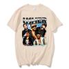 Retro Usher Sänger Musik Tour Shirt Hip Hop Rundhals Freizeit T-Shirt Unisex