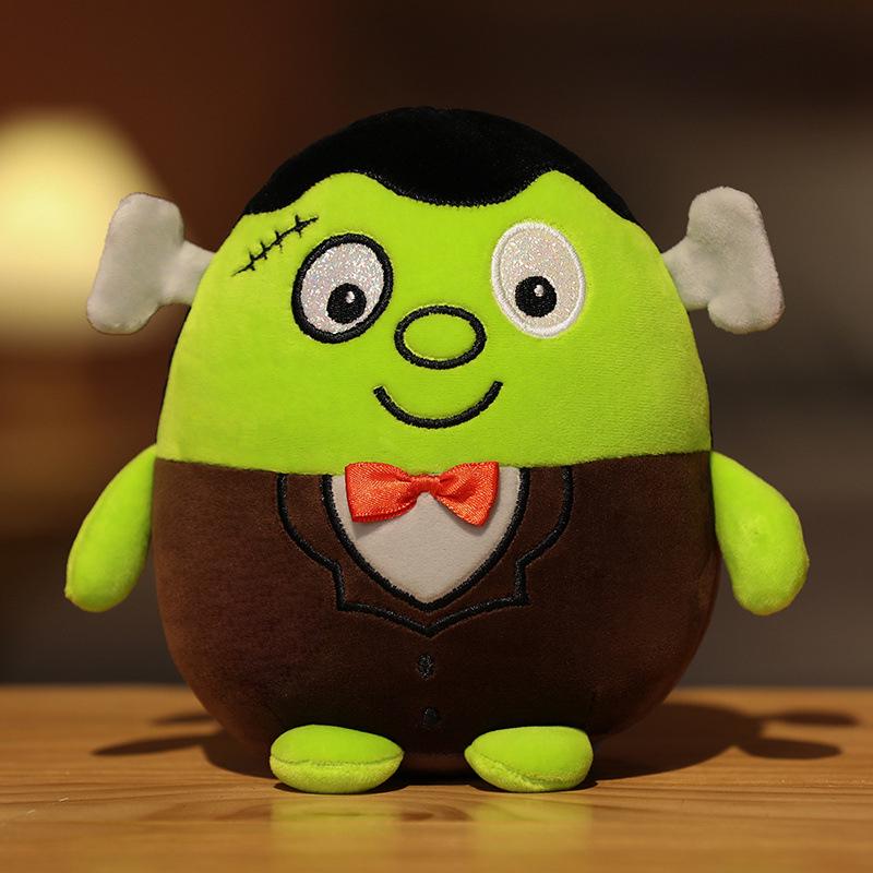 

Забавная плюшевая игрушка в виде тыквы-зомби - подарок на Хэллоуин 20cm (0.15kg)