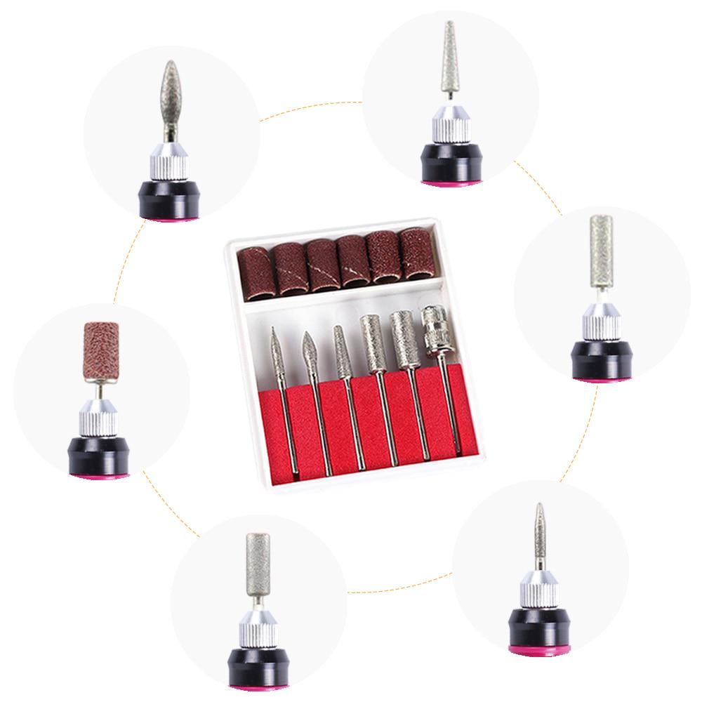 20000RPM Black Electric Nail Drill Machine Set For Professional Manicure Pedicure Nail File Equipment Nail Art Tools Kit SA885-1