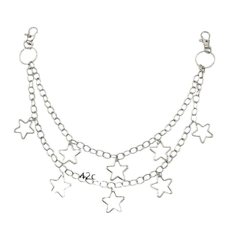 European & American Punk Metal Star Pendant Hip-Hop Trouser Chain - Unisex Trendy Accessory