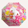 Hello Kitty,Teddy Bear Automatic Umbrella-Foldable, Durable 8-Bone Design, Compact and Stylish, Great for Camping, Halloween, Christmas, Mot