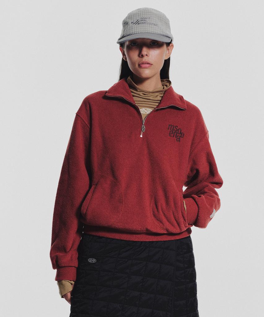 Minasu Dont Feel Pressured Fleece Camp Cap_Gray