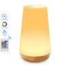 Night Light Touch Sensor Lamp Bedside Table Lamp for Kids Bedroom Rechargeable Dimmable Warm White Light RGB Color Changing
