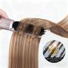 PTC Fast Heating Ionic Anti-Frizz Auto Shut Off Portable Travel OEM Factory Cold Air Hair Straightening Brush Hair Comb