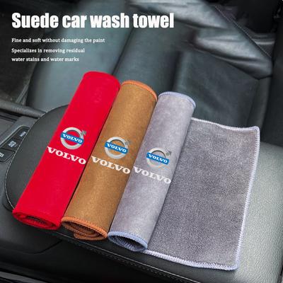 Microfiber Towel Car Cleaning Care Accessories For Rdesign Polestar AWD V50 S60 XC60 S40 XC40 XC90 V60 S80 S90 V90 V70 T6