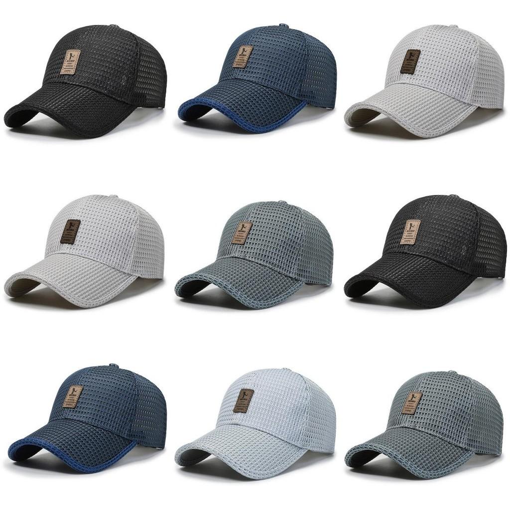 Cap Baseball Casual Student Duckbill Cap Sun Protection Net Cap Hats Sports