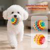 Indestructible Dog Chew Toy/TPR Bite-Material/Vibrant Colors/Chewable Teething Toy for Dog/Soft Training Ball for Aggressive Chewer