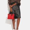 New COACH Willow Split Cow Leather Tote Bag, Shopping Bag, Shoulder Bag, Crossbody Bag, Handbag Medium Size Women's Red C8561-B4PJ6
