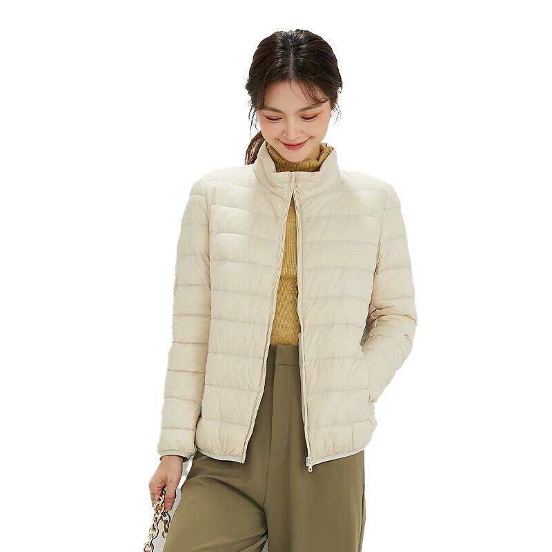 Tri-polar Women's Lightweight Stand Collar Down Jacket TP8533