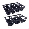 Nursery Pots Tray Plant Pot Carry Holder Indoor Outdoor Strong Bearing Capacity Portable Wear