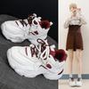 Step on shit dad shoes women 2025 new winter casual thick-soled non-slip sports shoes versatile height-enhancing little white shoes