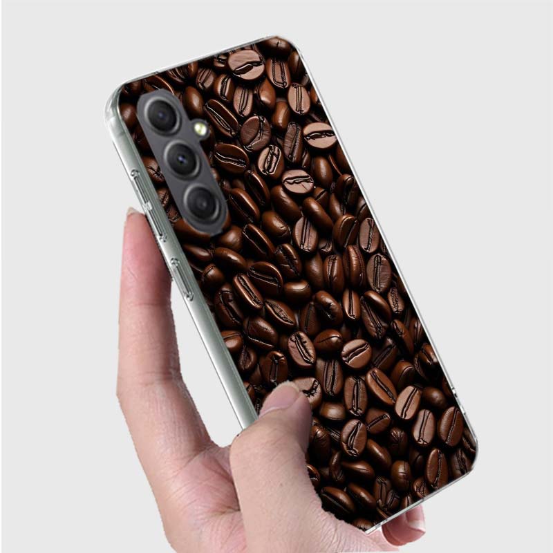 Newly Baked Coffee Beans Phone Case for Samsung A16 A26 A36 A56 A17 A37 A57 A07 A06 A02S A03 A04S A05S Galaxy Note 20 10 A50S A7