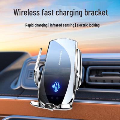 Chargeur de voiture sans fil et support de téléphone A1 A2 - Charge rapide avec 10 fonctions de sécurité