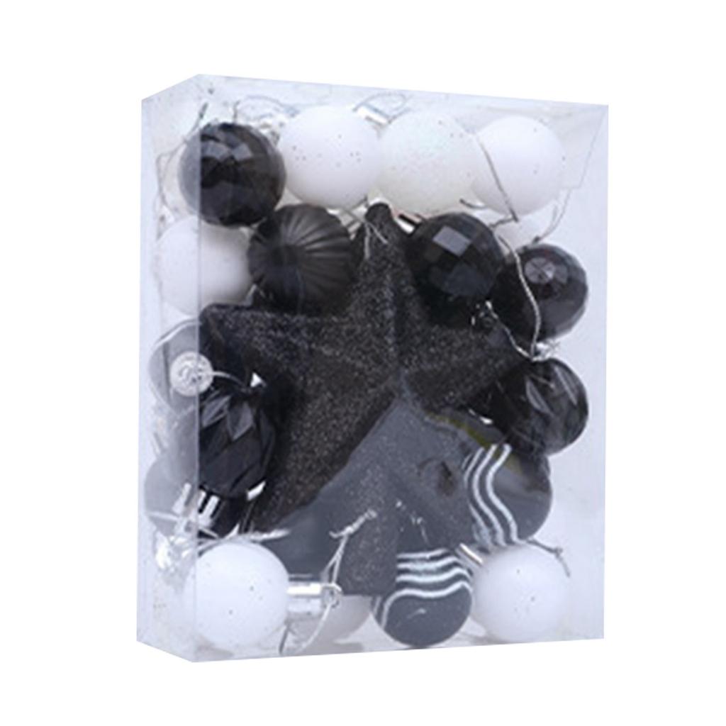 36 Piece Set Of Shatterproof Christmas Baubles For Decorating Christmas Trees, Hanging Ball Set For Christmas Party Decorations