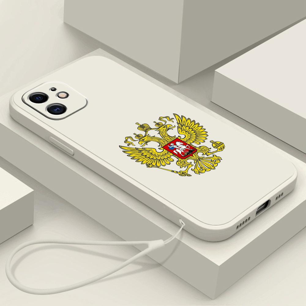 

Samsung Galaxy A14 A24 A54 A34 для iPhone 11 12 13 14 15 Pro Max Xiaomi Redmi 13C Мягкий чехол для телефона Huawei Straight Edge NY16 с гербом России Redmi 9A/9i/9AT/9A Sport слоновая кость