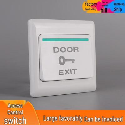 86-Type Wall Mounted Access Control Exit Button Switch