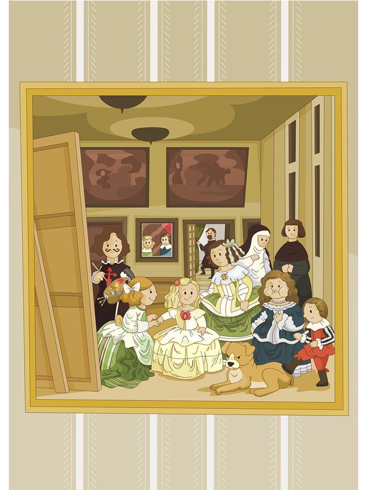 Pictură faimoasă drăguță, poster de artă din desene animate și imprimeuri, picturi pe pânză, artă de perete pentru sufragerie, decorarea casei