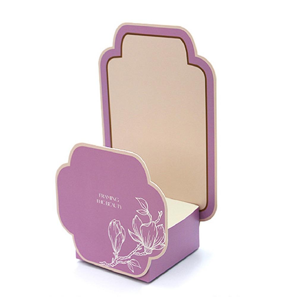 

3pcs Floral Art Flower Arrangement Box Chinese Style Bouquet Wrapping Box Valentine s Day Gift фиолетовый