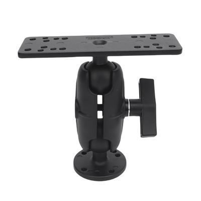 Fish Finder Mount High Strength C Type 1.5 Inch Ball Head Long Arm Marine Electronics Mount Replacement for RAM Kit T