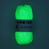 Polyester Sewing Weave Luminous Chunky Yarn Knitting Wool Glow in the Dark Hand Knitted