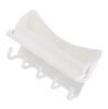 Wall Hairband Rack Adhesive Plastic Wall Headband Holder Organizer with Hooks for Bathroom Hair Hoop Lipstick Perfume