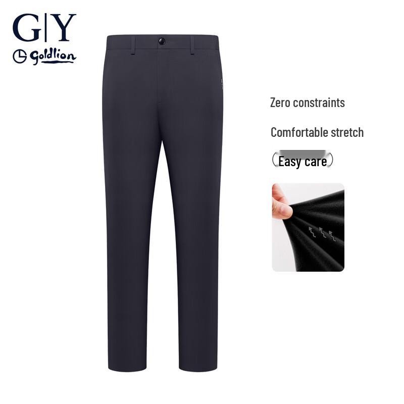 Goldlion Men's Straight-Leg Casual Business Pants
