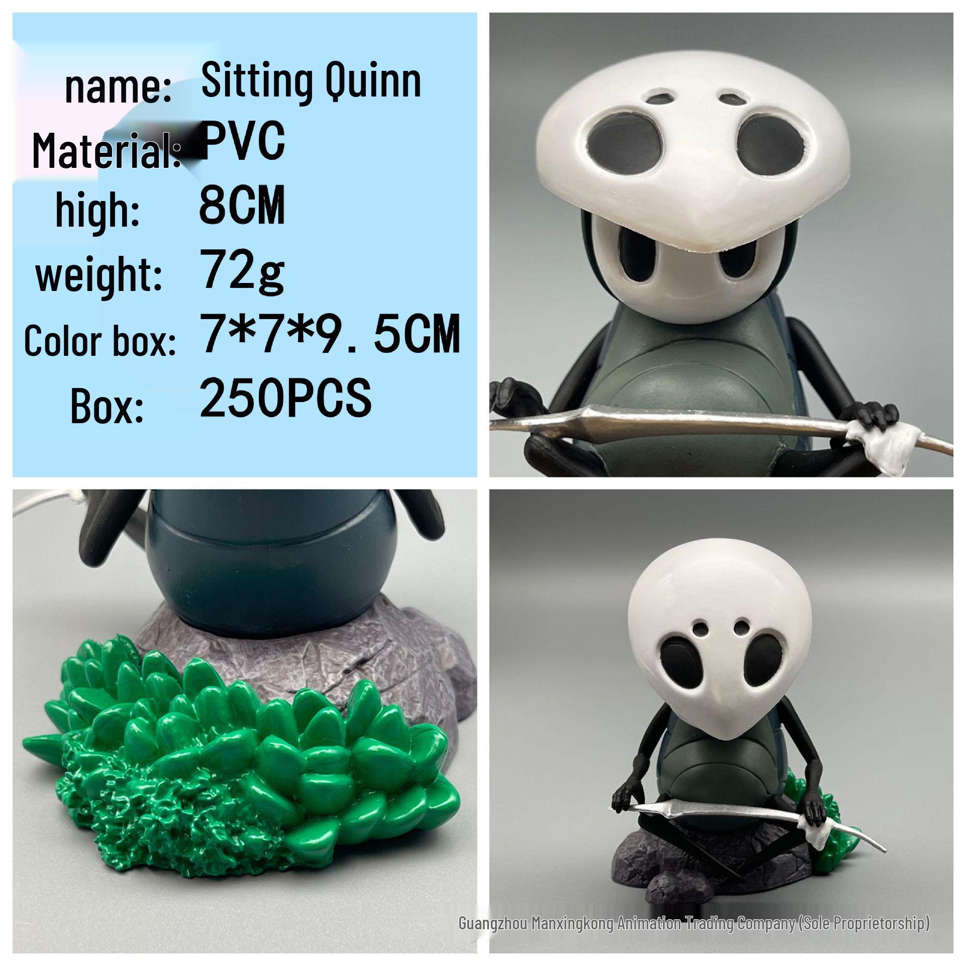 Hollow Knight Queen Sitting Pose Figure - Little Knight Model Game Toy Ornament